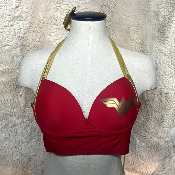 DC Comics Original Wonder Woman Top Red - Picture 2 of 3